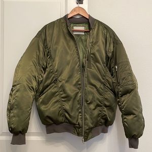 Winter bomber jacket